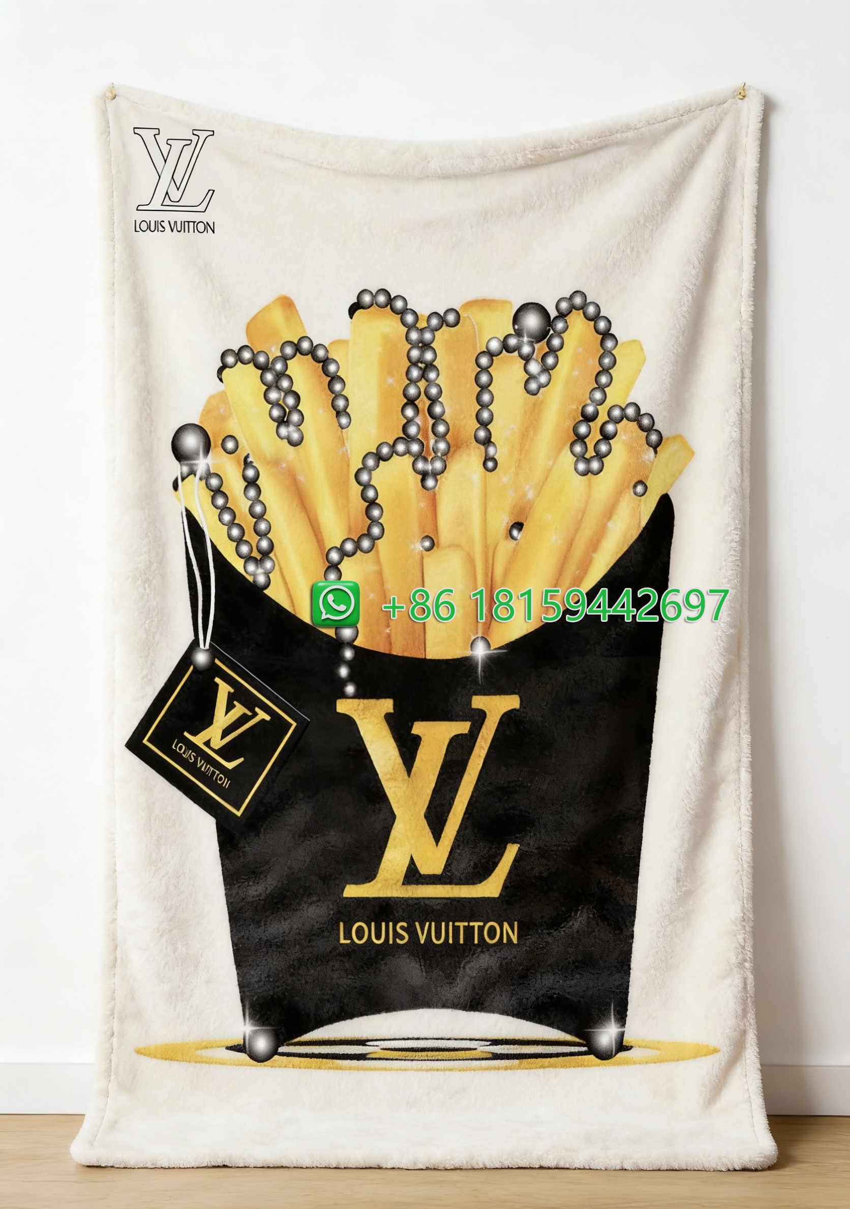 Louis Vuitton Throw Blankets